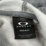 Oakley Hoodie - Small Grey Cotton Blend