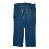 Dickies Carpenter Jeans - 38W 30L Blue Cotton Blend