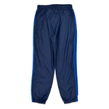 Adidas Track Pants - Small Blue Polyester
