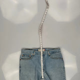 Levis 550 Jeans - 35W 34L Light Wash Cotton