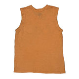 Dickies Graphic Tank Top - Medium Orange Cotton