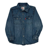 Age 4 Levis Denim Shirt - XS Blue Denim