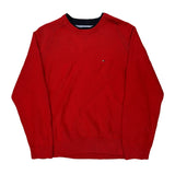 Tommy Hilfiger Jumper - XL Red Cotton