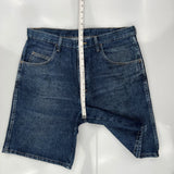 Wrangler Denim Shorts - 36W 9L Blue Cotton