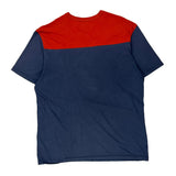 True Religion Spellout T-Shirt - Large Blue Cotton