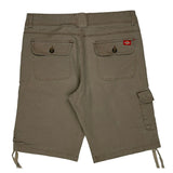 Dickies Cargo Shorts - 32W 11L Khaki Cotton