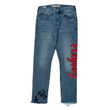 Playboy Slim Pacsun Hip Hop Jeans - 28W 30L Blue Denim