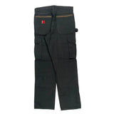Wrangler Cargo Trousers - 32W 32L Black Cotton