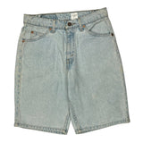 Levis Denim Shorts - 30W 10L Light Wash Cotton