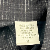 Batik Bay Hawaiian Shirt - Small Multicoloured Viscose