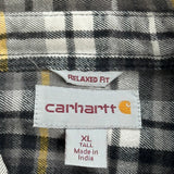 Carhartt Checked Flannel Shirt - XL Multicoloured Cotton