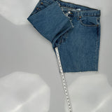 501 Levis Denim Shorts - 35W 9L Blue Denim
