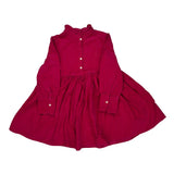 Age 4 Ralph Lauren Dress - XS Red Cotton