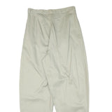 FORENZA Womens Cotton Blend Beige Relaxed Tapered Trousers W29 L30 Casual Wear