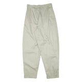 FORENZA Womens Cotton Blend Beige Relaxed Tapered Trousers W29 L30 Casual Wear