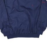 POLO RALPH LAUREN Mens Blue Navy Jacket XL Polyester Blend Plain Casual Stylish