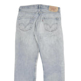 LEVI'S 501 Mens Jeans Blue Regular Straight Denim Light W32 L31 Button Cotton