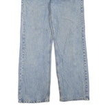 CARHARTT Womens Regular Fit Blue Denim Straight Leg Cotton Blend Jeans W30 L27