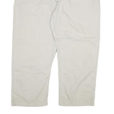 CARHARTT Mens Cotton Blend Beige Relaxed Straight Trousers W40 L28 Workwear