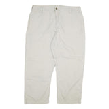 CARHARTT Mens Cotton Blend Beige Relaxed Straight Trousers W40 L28 Workwear
