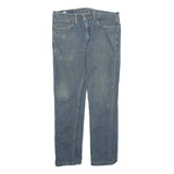 LEVI'S Mens Jeans Blue Regular Straight Denim Medium W34 L32 Classic Fit Zip