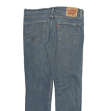 LEVI'S Mens Jeans Blue Regular Straight Denim Medium W34 L32 Classic Fit Zip
