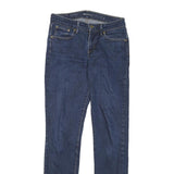 LEVI'S Womens Slim Blue Denim Raw Slim Skinny Jeans W28 L31 Classic Fit Zip