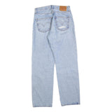 LEVI'S 501 Big E Womens Jeans Blue Regular Straight Denim Light W28 L30