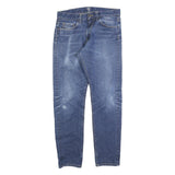 CARHARTT Mens Jeans Blue Slim Skinny Denim Medium W32 L32 Zip Casual Wear