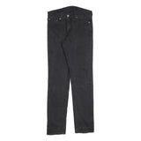 LEVI'S 511 Slim Mens Black Slim Skinny Denim Medium W30 L32 Jeans Zip