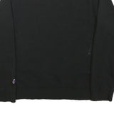 CHAMPION Boys Black Crew Neck XL Cotton Blend Pullover Sweatshirt Logo