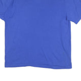 NIKE Mens Blue Orange The Blue Graphic T-Shirt L Short Sleeve Crew Neck