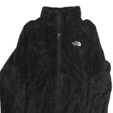 THE NORTH FACE Womens Black Jacket M Polyester Fleece Zip Up Outdoor Warm Layer