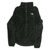 THE NORTH FACE Womens Black Jacket M Polyester Fleece Zip Up Outdoor Warm Layer