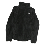 THE NORTH FACE Womens Black Jacket M Polyester Fleece Zip Up Outdoor Warm Layer