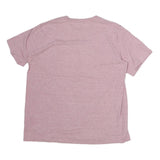 CARHARTT Womens Pink Crew Neck Cotton T-Shirt XL Pocket Casual Basic