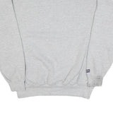 JANSPORT Mens Grey University Of The Pacific Crew Neck L Sweatshirt Cotton Blend