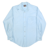 BONDS Mens Blue Shirt M Classic Long Sleeve Button Closure Pocket Casual