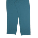 Mens Joggers Blue Cotton Blend M W32 L31 Comfort Fit Plain Zip Pocket Casual