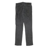 LEVI'S Line 8 Mens Slim Black Denim Jeans W30 L33 Zip Closure Stylish Fit