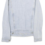 J GALT Mens Blue Cotton Denim Jacket S Classic Regular Fit Button Closure