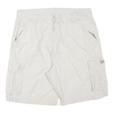 WRANGLER Mens Shorts White Casual Cargo XL W35 Cotton Blend Comfortable