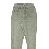 BLUE WAY Womens Jeans Grey Slim Skinny Denim Medium W24 L30 Classic Fit Zip