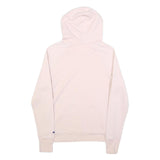 CHAMPION Womens Pink Hoodie XS Cotton Blend Pullover Hooded Sweatshirt