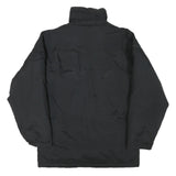 COLUMBIA Mens Black Outdoor Jacket S Polyester Blend Plain Zip Warm Lightweight