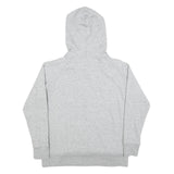 LEVI'S Womens Grey Cotton Blend Logo Pullover Hoodie S Casual Sweatshirt