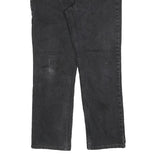 LEVI'S Womens Jeans Black Regular Straight Denim Medium W28 L28 Classic Zip