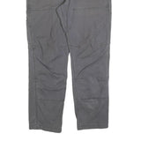 CARHARTT Mens Cotton Blend Grey Relaxed Fit Straight Trousers W34 L30 Workwear