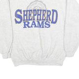 TULTEX Mens Grey Shepherd Rams Crew Neck M Cotton Blend Sweatshirt