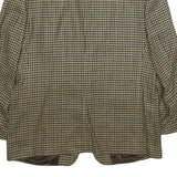 FELDER Mens Beige & Brown Wool Jacket XL Woven Classic Button Closure